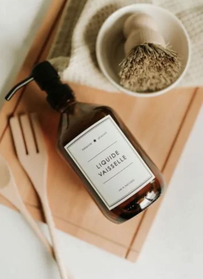 FLACON AMBRE LIQUIDE VAISSELLE 500 ml – Image 2