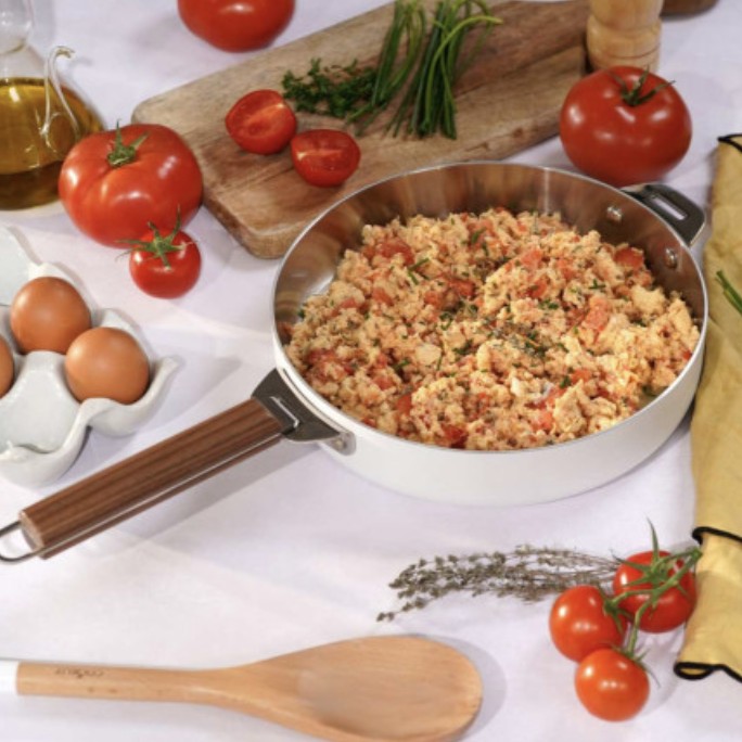 COOKUT LA MERVEILLEUSE : casserole, sauteuse et poêle design et saine qui révolutionne votre cuisine