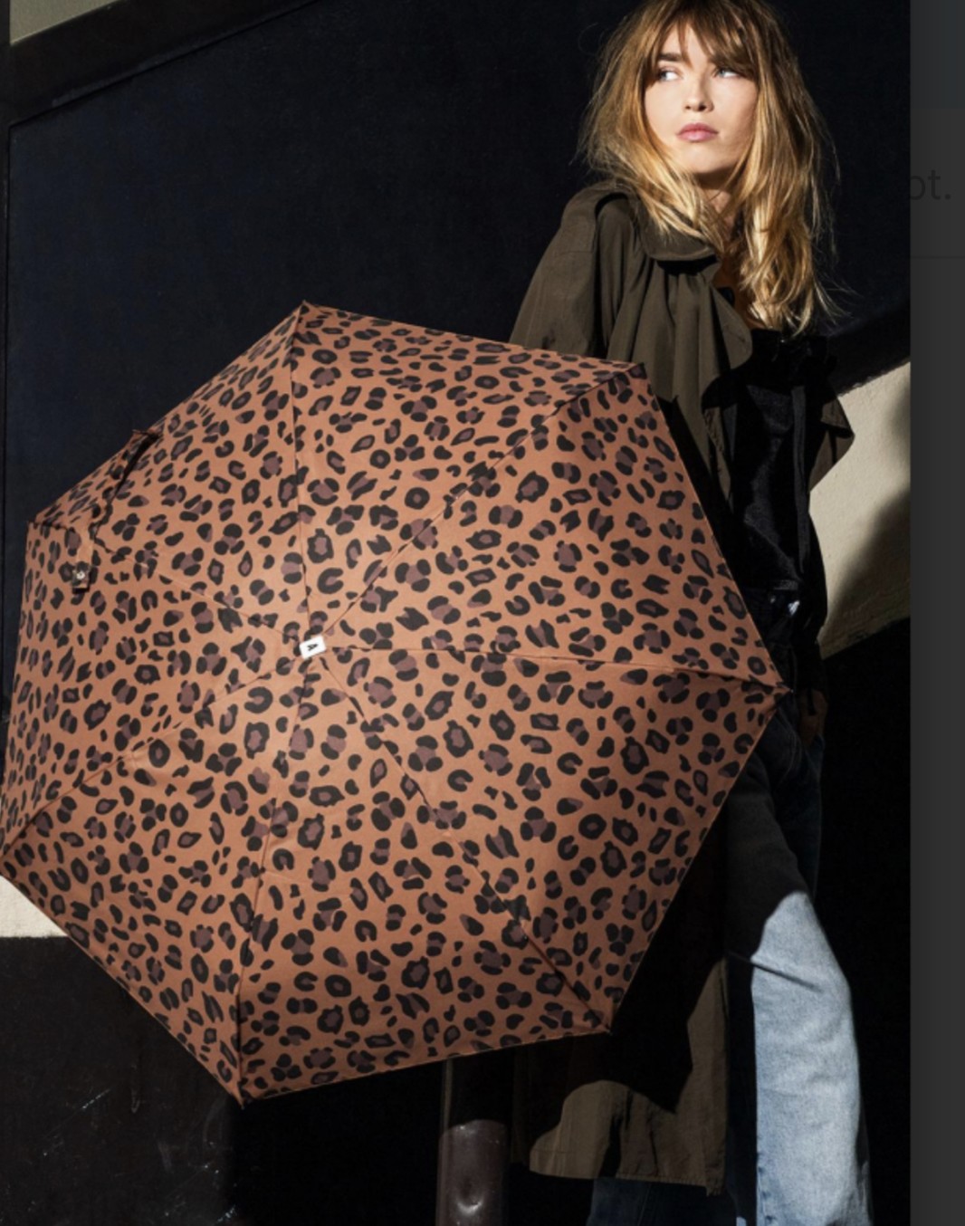 PARAPLUIE ANATOLE LEOPARD – Image 4