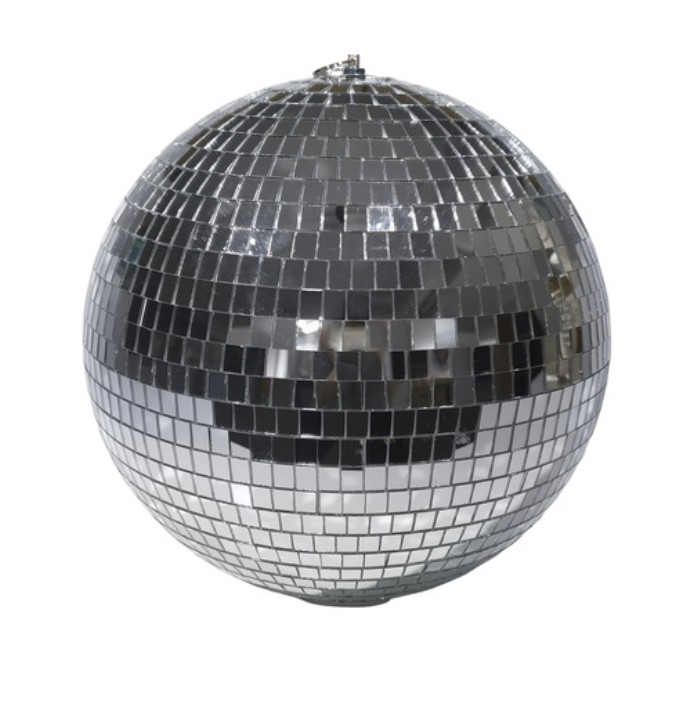 boule à facette disco grande dimension pour faire la fête