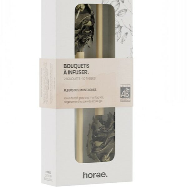 2 BOUQUETS A INFUSER FLEURS DES MONTAGNES BIO Horae