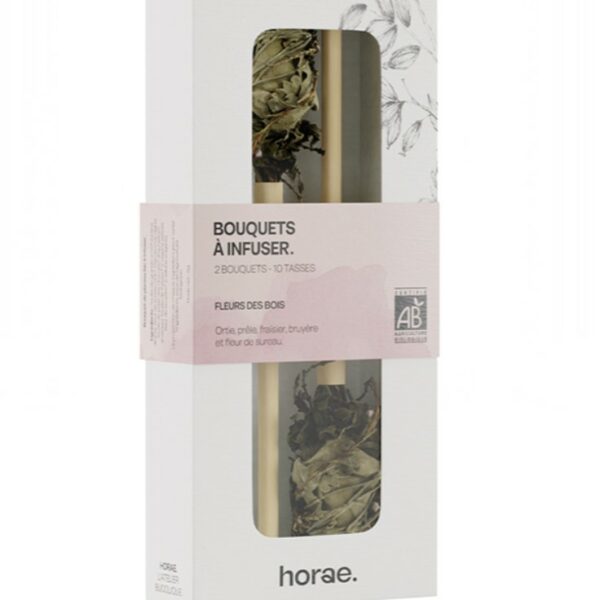 2 BOUQUETS A INFUSER FLEURS DES BOIS BIO Horae