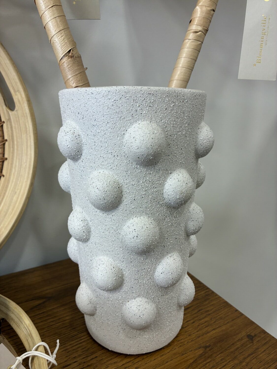 VASE ARTAN GRÉS BLANC – Image 3